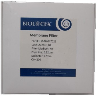 Membrana nylon 0.22um, 47mm Biologix