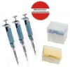 Juego de 3 micropipetas autoclaveables  Axygen