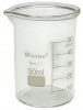 Vaso de vidrio boro 3.3 de 50ml 12 paq. Luzeren