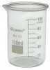Vaso de vidrio boro 3.3 de 100ml 12 paq. Luzeren
