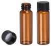 Vial de vidrio ambar 18ml con tapa rosca  Luzeren