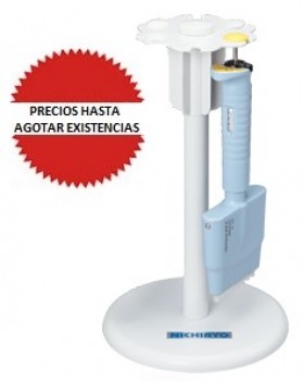 Soporte vertical rotatorio 6 micropipetas Nichiryo