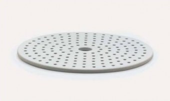 Placa de porcelana 285mm Isolab