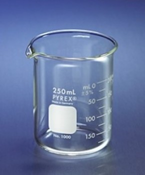 VASO GRADUADO 1L 6/PAQ PYREX