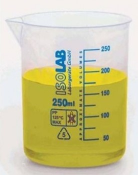 Vaso de plastico impresion en azul 50ml Isolab