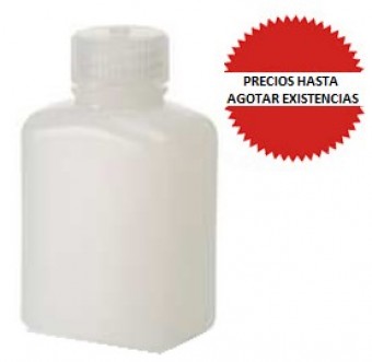 Frasco rectangular HDPE 250ml NALGENE