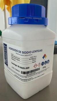 Hidroxido de sodio lentejas 500g Luzeren