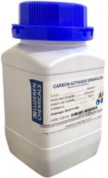 Carbon activado granular 250g LUZEREN CHEMICALS