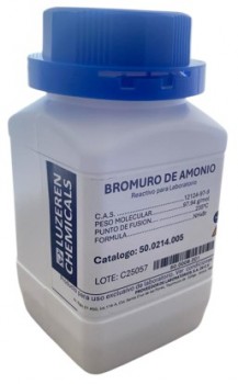 Bromuro de amonio 500g LUZEREN CHEMICALS
