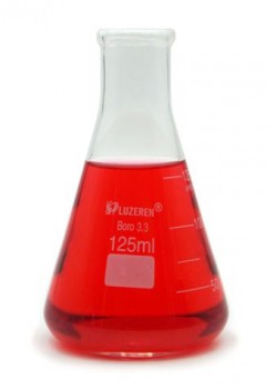 Matraz erlenmeyer 125ml Luzeren