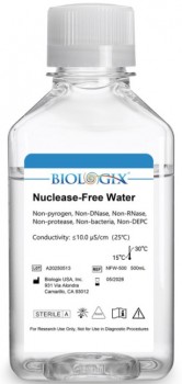 Agua libre de pirogenos, nucleasas Biologix