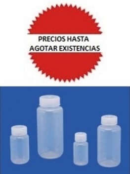 Frasco cilindrico con tapa 1000ml Luzeren