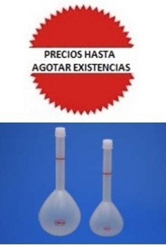 Matraz volumetrico de PP de 500ml  Luzeren