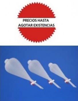 Embudo de separacion de PP 500ml Luzeren
