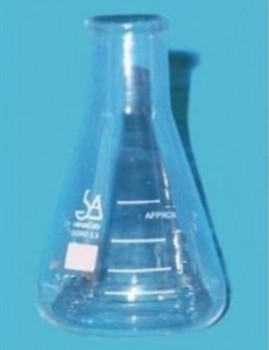 Matraz erlenmeyer de vidrio 250ml Luzeren