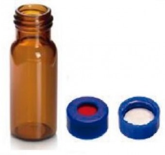 Vial Ambar de 2ml tapa rosca Luzeren