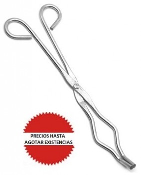 Pinza metalica para crisol 24cm EISCO