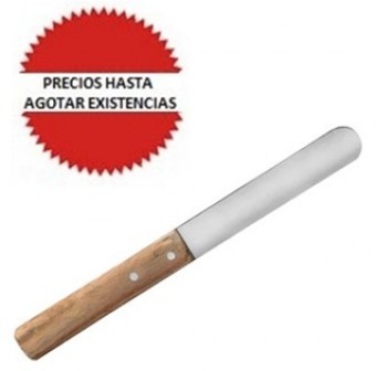 Espatula flexible mango de madera 203mm EISCO