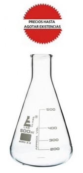 Matraz erlenmeyer 500ml EISCO