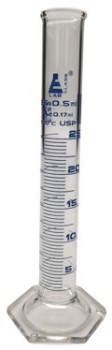 Probeta de vidrio graduada 25ml Luzeren Probeta de vidrio graduada 25ml Luzeren